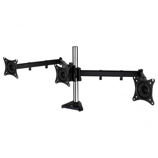 Arctic Z3 Pro Gen 3 (Matt black) Triple-Monitor Arm 4 ports USB 3.0 hub Arctic Z3 Pro Gen 3 (Matt black) Triple-Monitor Arm 4 ports USB 3.0 hub