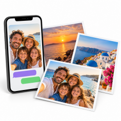 Εκτύπωση Φωτογραφιών μέσω Viber / WatchApp