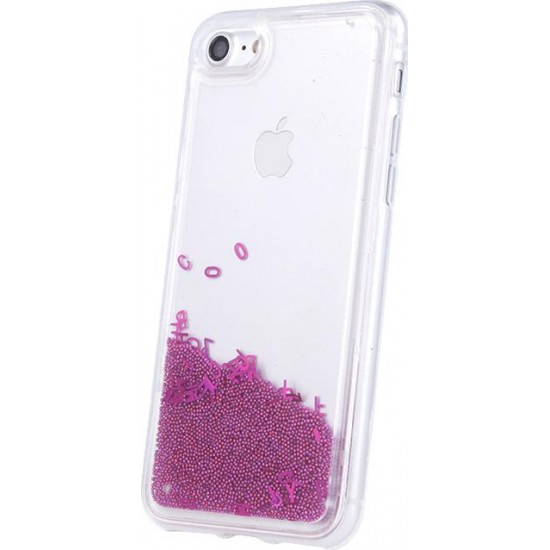 (Apple iPhone 11 Pro) ΙLike  Back Cover Liquid Letters TPU  Pink