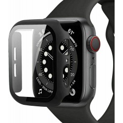 (Apple Watch 44mm
) Tech-Protect Defense 360 Πλαστική Θήκη με Τζαμάκι Μαύρο