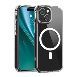 (iPhone 13) Etteri Back Cover Hybrid Magsafe Transparent