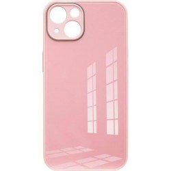 (iPhone 13) iNOS Back Cover CamGuard Glass Πλαστικό Ροζ