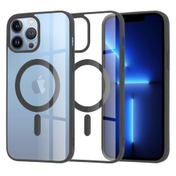 (iPhone 13 Pro Max) Techsuit Back Cover Magsafe Pro Black