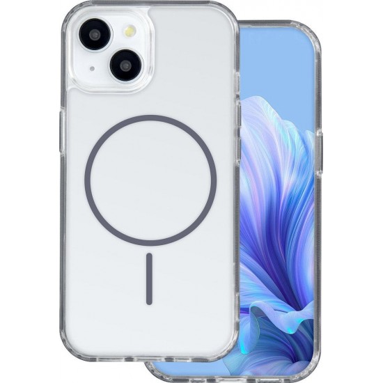 (iPhone 13 Pro Max) TFO Back Cover Anti Shock Thin Mag Grey