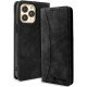 (iPhone 14 Pro) Bodycell Book Cover Wallet Δερματίνης Μαύρο