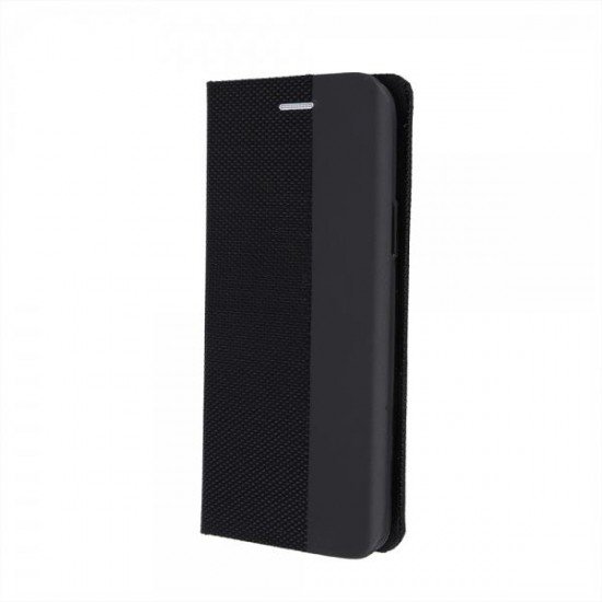 (IPhone 14 Pro) Senso Book Case Primo Δερματίνης Raven Black