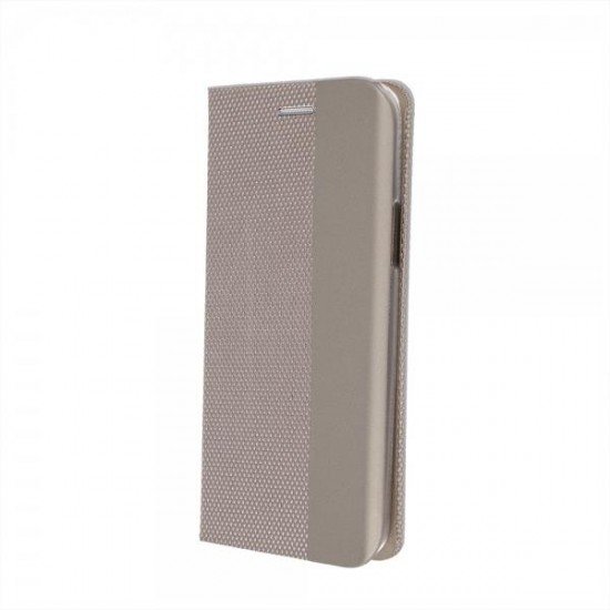 (IPhone 14 Pro) Senso Book Case Primo Δερματίνης Sunset Gold