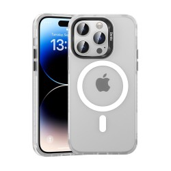 (iPhone 15 Plus) Benks Back Cover Magnetic Lucid Armor Clear-White