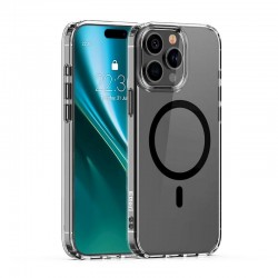 (iPhone 15 Pro) Etteri Back Cover Color Mag Black