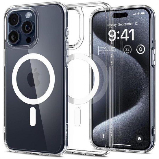 (iPhone 15 Pro Max) Spigen Back Cover Ultra Hybrid MagSafe White