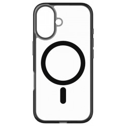 (iPhone 16) Vivid Back Cover MagSafe Hybrid Black