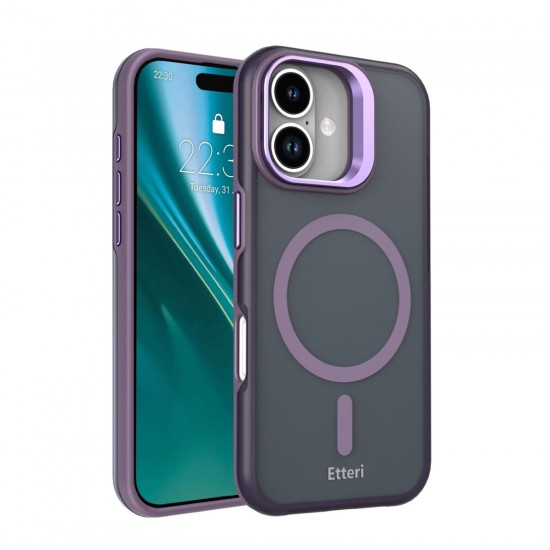 (iPhone 17) Etteri Back Cover Morning Fog Purple
