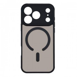 (iPhone 17 Pro) Sonique Back Cover Magnetic MagMatte Lens Μαύρο