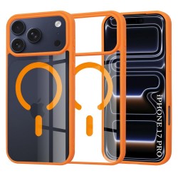 (iPhone 17 Pro) Techsuit Back Cover MagSafe Pro Orange