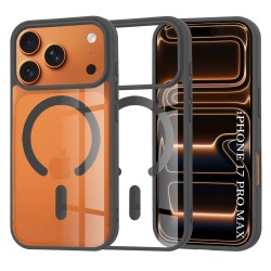 (iPhone 17 Pro Max) Techsuit Back Cover MagSafe Pro Black