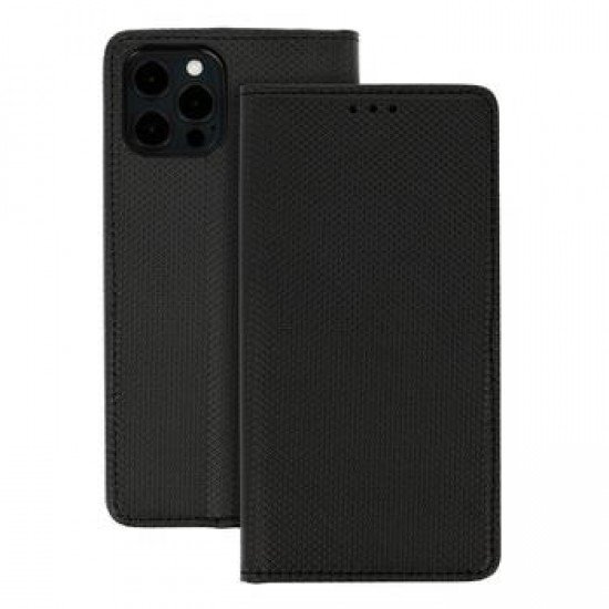 (Moto G53) OEM Book Cover Smart Magnet Black