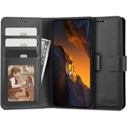(Poco F5 / Redmi Note 12 Turbo) Tech-Protect Book Cover Wallet Μαύρο