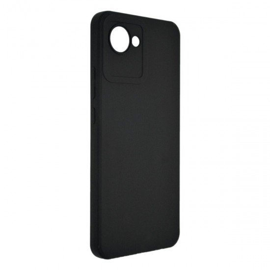 (Realme C30) OEM Back Cover Σιλικόνης Μαύρο