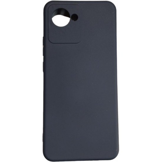 (Realme C30) OEM Back Cover Soft Σιλικόνης Dark Blue