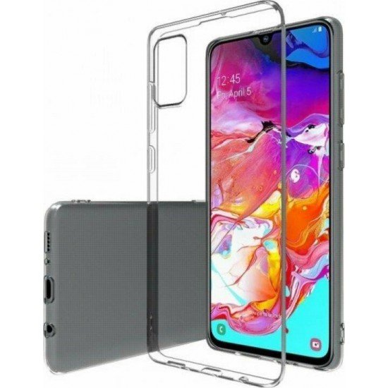 (Samsung A22 4G) Senso Back Cover TPU Transparent