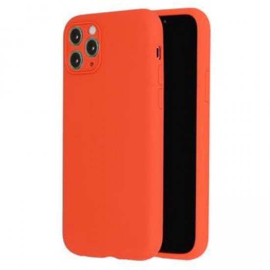 (Samsung Galaxy A02S) Vennus Back Cover Σιλικόνης Orange