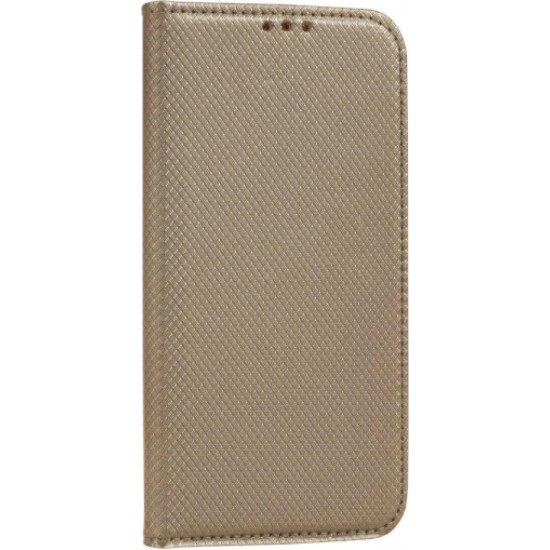(Samsung Galaxy A05s) Senso Book Cover Smart Magnet Gold