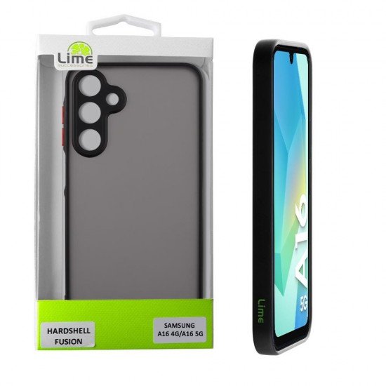 (Samsung Galaxy A16 4G) Lime Back Cover Πλαστικό / Σιλικόνης Μαύρο