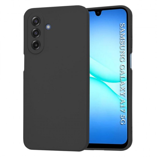 (Samsung Galaxy A17 4G/5G) Techsuit Back Cover SoftFlex Black