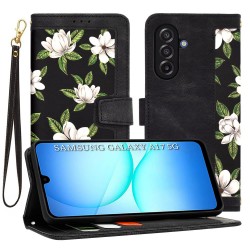 (Samsung Galaxy A17 4G/5G) Techsuit Book Cover FlipCraft Flowers of the Dawn