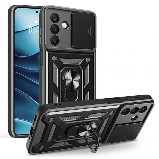 (Samsung Galaxy A17 5G/A26 5G) OEM Back Cover Defender Slide Black