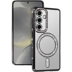 (Samsung Galaxy A26 5G) OEM Back Cover Bling Magsafe Black