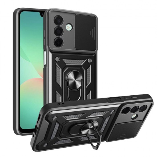 (Samsung Galaxy A26 5G) Techsuit Back Cover CamShield Series Black