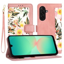(Samsung Galaxy A26 5G) Techsuit Book Cover FlipCraft Sweetheart Pink