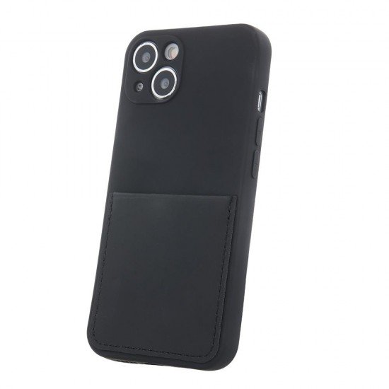 (Samsung Galaxy A33 5G) OEM Back Cover Card Holder Black