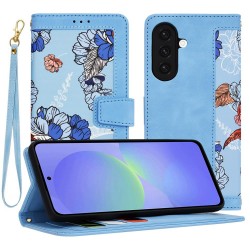 (Samsung Galaxy A36 5G) Techsuit Book Cover FlipCraft Vibrant Blue