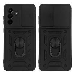 (Samsung Galaxy A37 5G) Sonique Back Cover Ring Armor CamPro Μαύρο