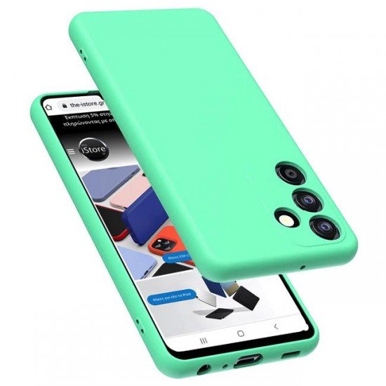 (Samsung Galaxy A55 5G) OEM Back Cover TPU Τιρκουάζ