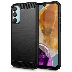 (Samsung Galaxy M15) Tech-Protect Back Cover Σιλικόνης Carbon Black