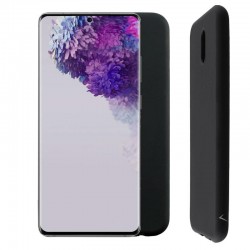 (Samsung Galaxy S20+) Volte-Tel Back Cover Silicon TPU Black