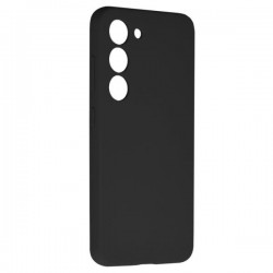 (Samsung Galaxy S23 Plus) Senso Back Cover Liquid  Σιλικόνης Μαύρο