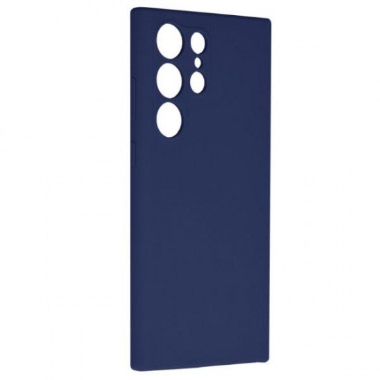 (Samsung Galaxy S23 Ultra) Senso Back Cover Liquid  Σιλικόνης Μπλε