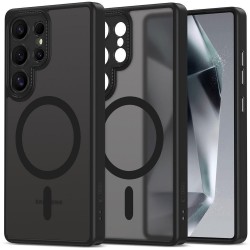 (Samsung Galaxy S25 Ultra) Tech-Protect Back Cover Magcam Ανθεκτικό Μαύρο
