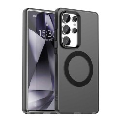 (Samsung Galaxy S25 Ultra) Techsuit Back Cover Candy Case Magsafe Black