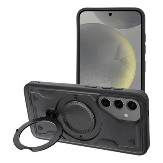 (Samsung Galaxy S26 Ultra) Senso Back Cover Frost Armor Mag Black