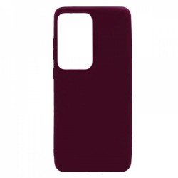 (Samsung S21 Plus) Senso Back Cover Soft Touch Burgundy