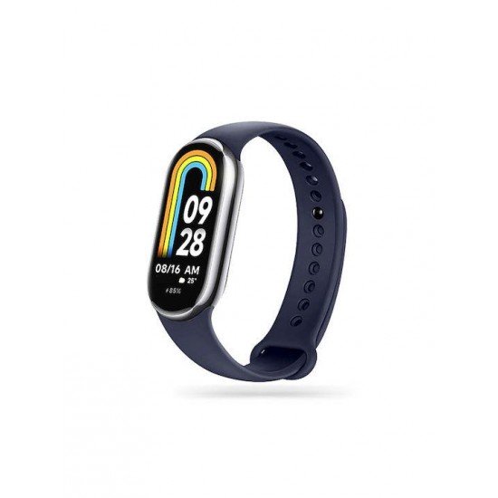 (Smart Band 8 / 8 NFC) Tech-Protect Iconband Λουράκι Σιλικόνης με Pin Navy Μπλε
