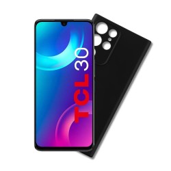(TCL 30/30) Volte-Tel Back Cover TPU Black