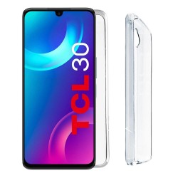 (TCL 30 / 30+ / 30 5G) Volte-Tel Back Cover Slimcolor Air Σιλικόνης Διάφανο