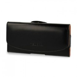 (Universal Εως 6,7'') Telone Belt Case Max Hostel Leather Black