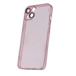 (Xiami Redmi 12C) OEM Back Cover Slim Color Semi Transparent Pink